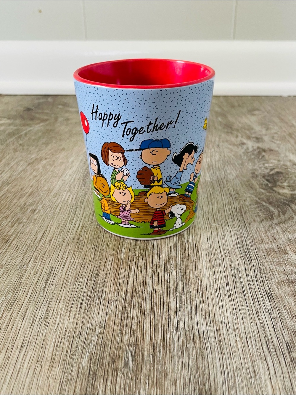 Peanuts Party Cup with Pink-Red Interior